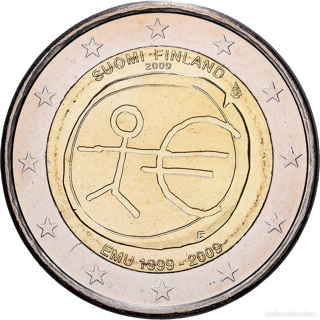 Monedas antiguas de Europa: [#1513720] Finlandia, 2 Euro, 10e anniversaire de l'Union &eacute;conomique et mon&eacute;taire