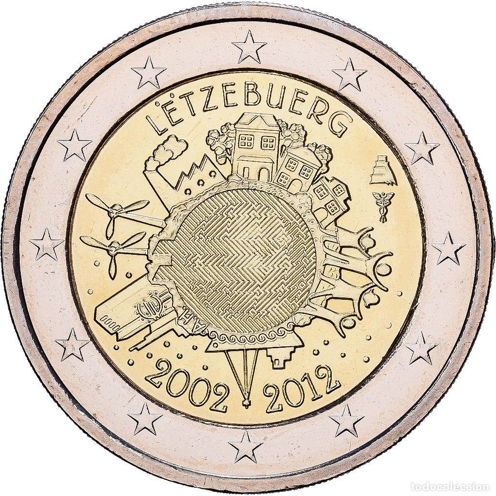 Monedas antiguas de Europa: [#1513725] Luxemburgo, 2 Euro, 10e anniversaire de la mise en circulation de l'euro