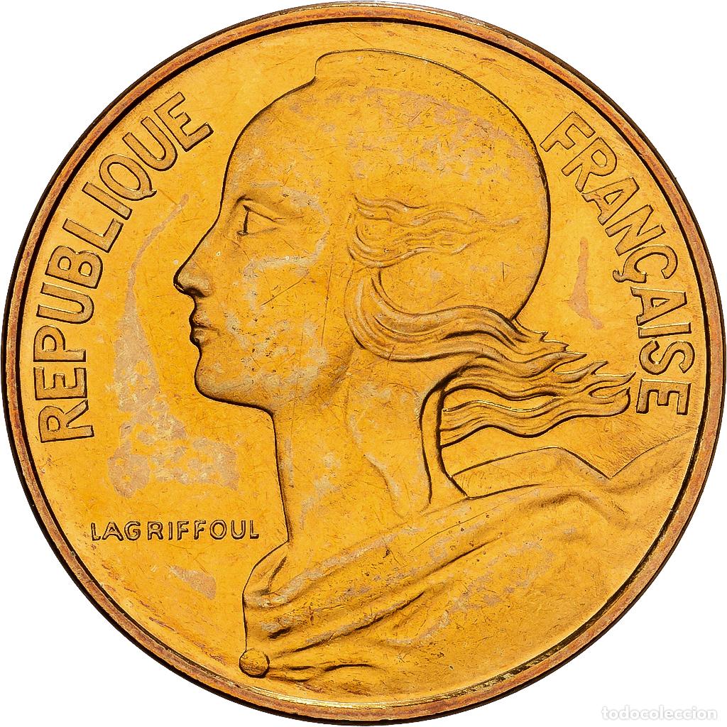 Monedas antiguas de Europa: [#1551716] Francia, 10 Centimes, Marianne, 1981, Paris, Aluminio - bronce, FDC