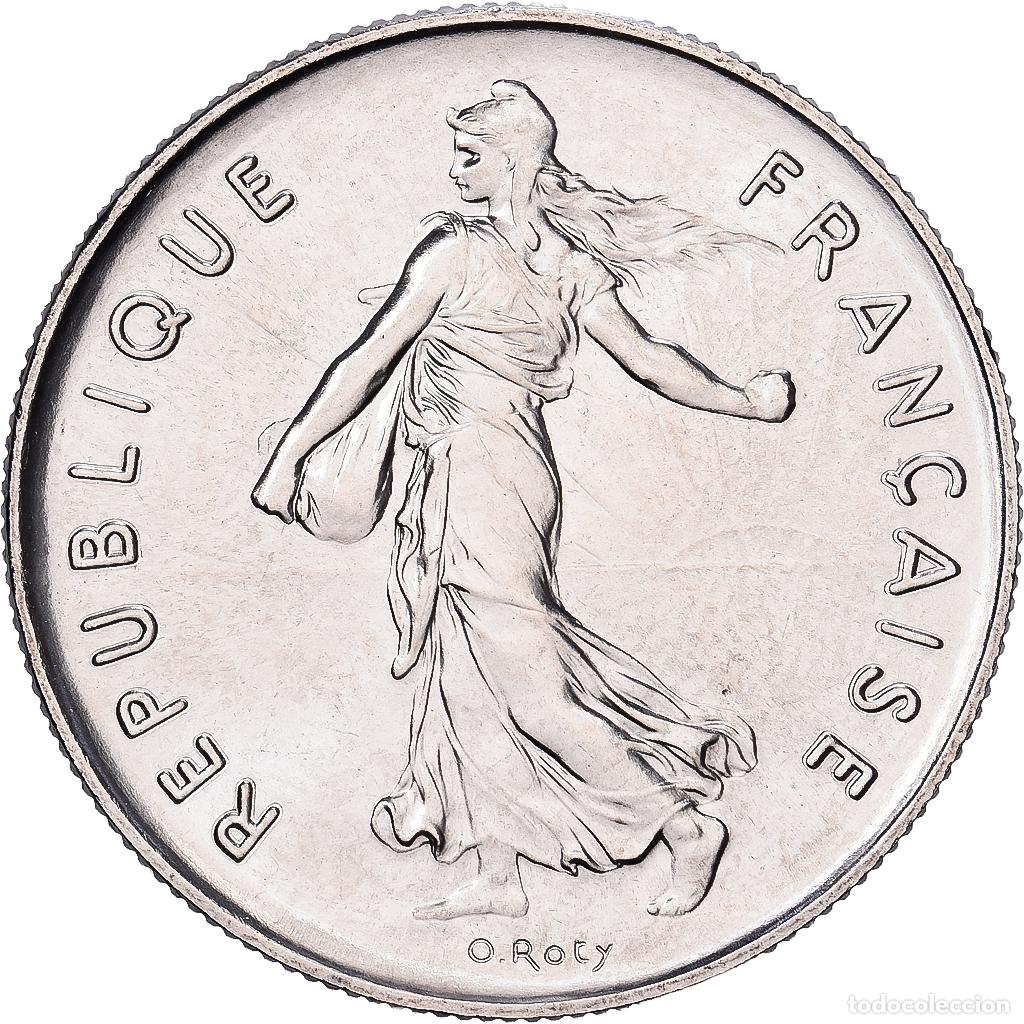 Monedas antiguas de Europa: [#1551708] Francia, 5 Francs, Semeuse, 1981, Paris, N&iacute;quel recubierto de cobre - n&iacute;quel