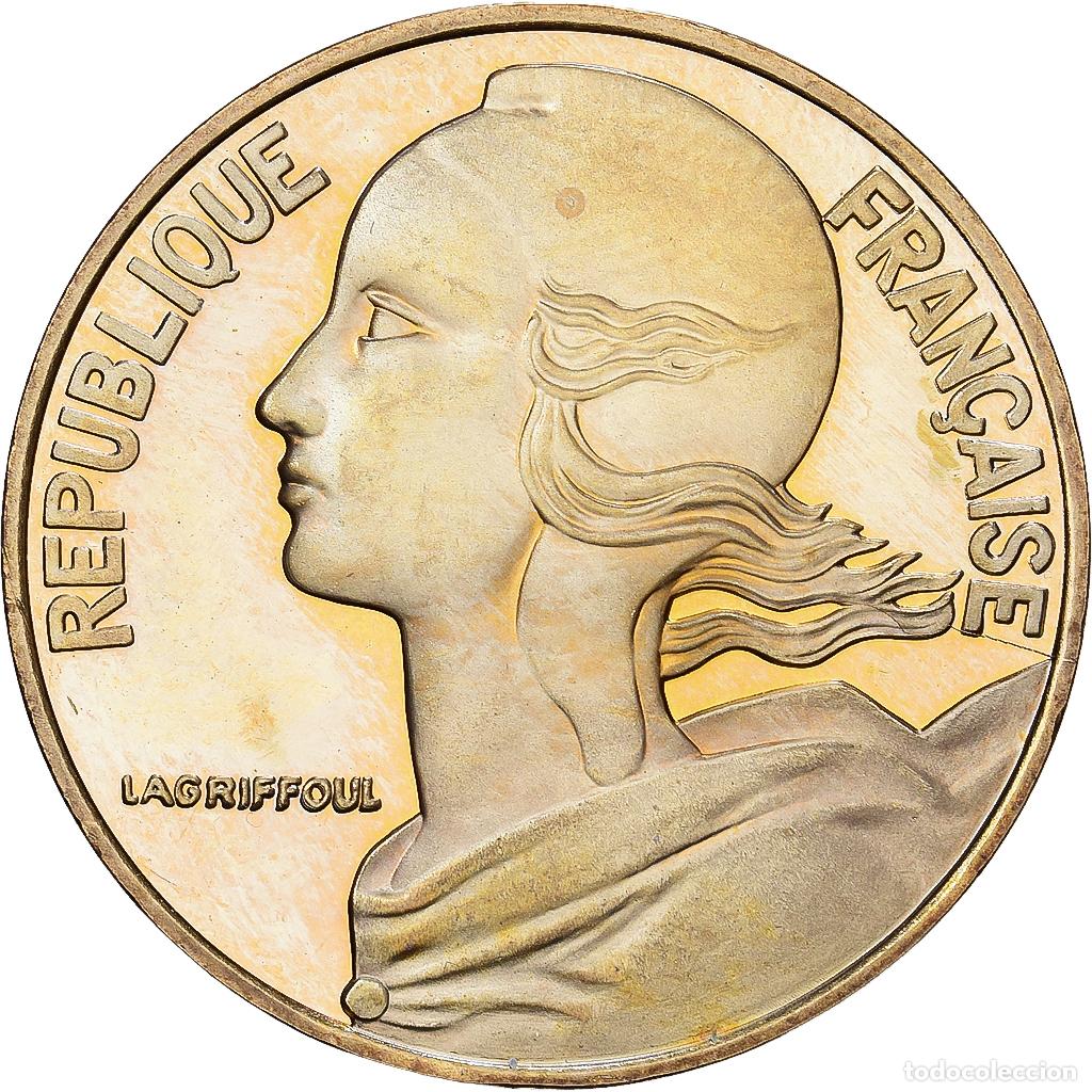 Monedas antiguas de Europa: [#1551709] Francia, 20 Centimes, Marianne, 1997, Paris, BE, Aluminio - bronce, FDC