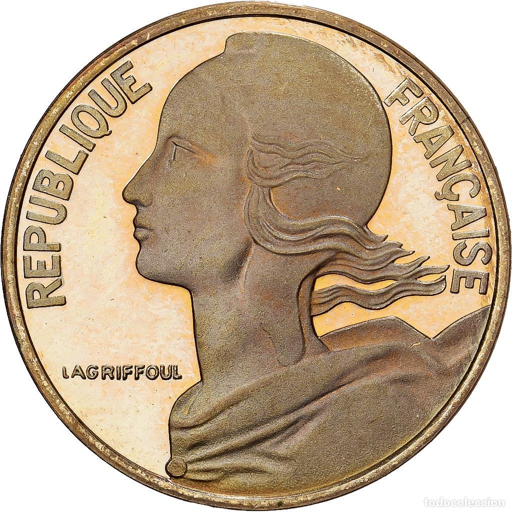Monedas antiguas de Europa: [#1551711] Francia, 5 Centimes, Marianne, 1997, Paris, BE, Aluminio - bronce, FDC