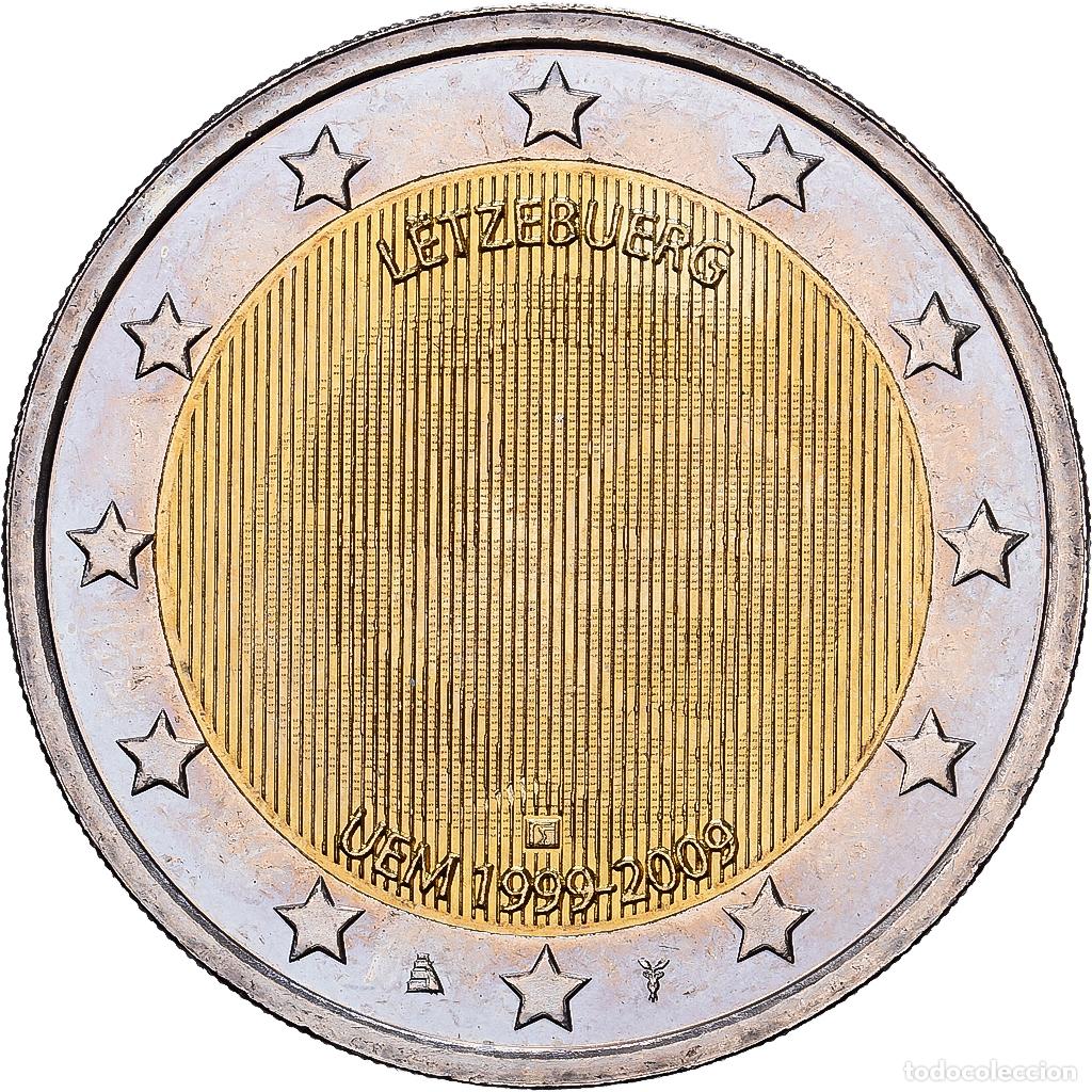 Monedas antiguas de Europa: [#1551741] Luxemburgo, Henri, 2 Euro, 10e anniversaire de l'Union &eacute;conomique et mon&eacute;taire