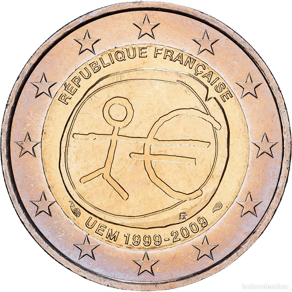 Monedas antiguas de Europa: [#1551743] Francia, 2 Euro, 10e anniversaire de l'Union &eacute;conomique et mon&eacute;taire