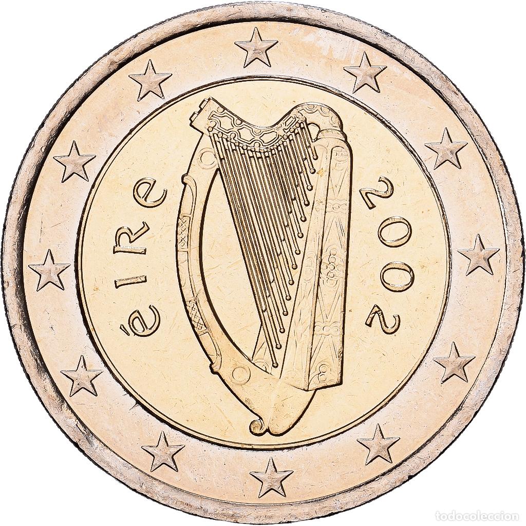 Monedas antiguas de Europa: [#1551747] REP&Uacute;BLICA DE IRLANDA, 2 Euro, 2002, Sandyford, Bimet&aacute;lico, EBC+, KM:39