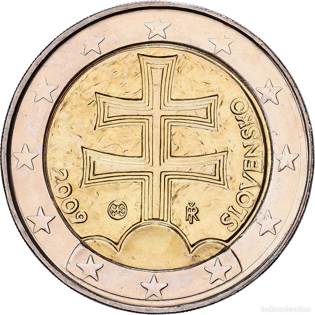 Monedas antiguas de Europa: [#1551754] Eslovaquia, 2 Euro, 2009, Kremnica, Bimet&aacute;lico, EBC+, KM:102