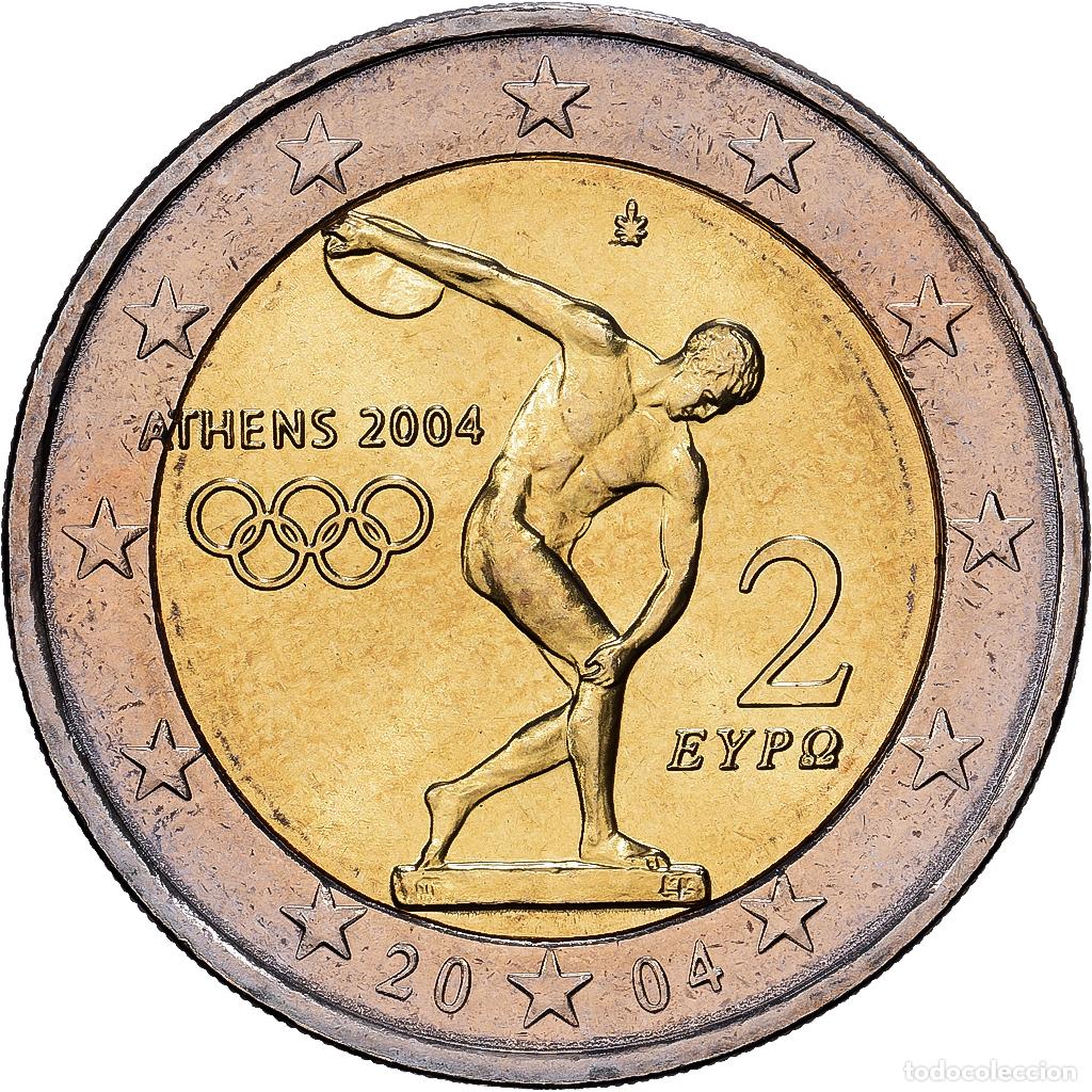 Monedas antiguas de Europa: [#1513726] Grecia, 2 Euro, Jeux Olympiques d'Ath&egrave;nes 2004, 2004, La Monnaie Nationale de