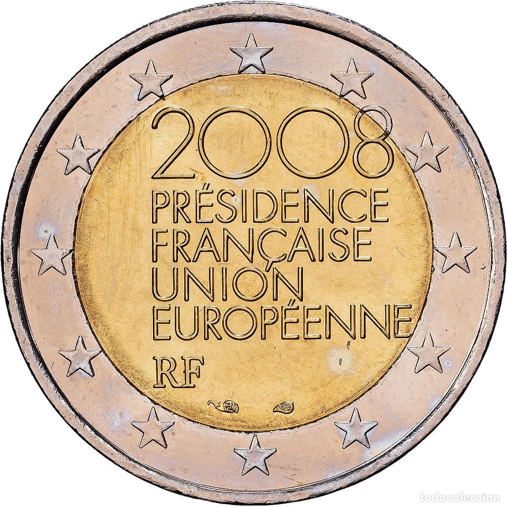 Monedas antiguas de Europa: [#1513728] Francia, 2 Euro, Pr&eacute;sidence fran&ccedil;aise de l'Union europ&eacute;enne, 2008, Monnaie de