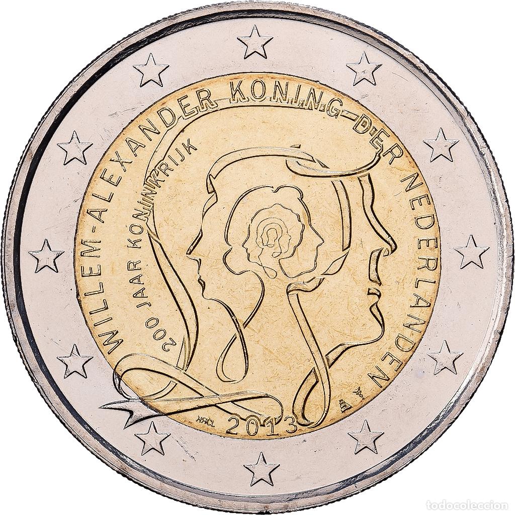 Monedas antiguas de Europa: [#1513731] Pa&iacute;ses Bajos, 2 Euro, 200e anniversaire de la fondation du Royaume des