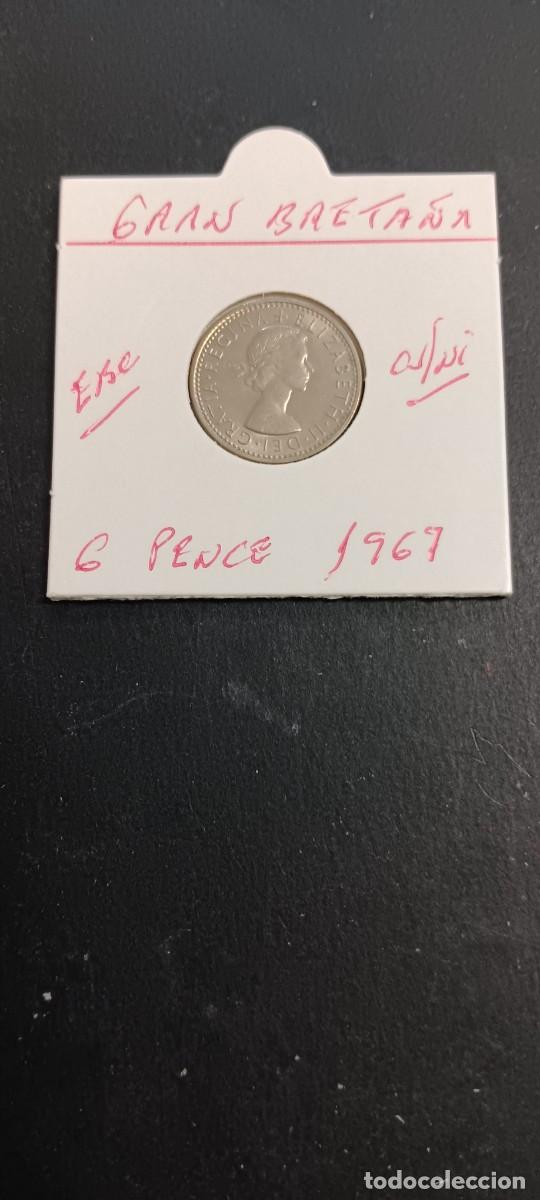 Monedas antiguas de Europa: GRAN BRETA&Ntilde;A 6 PENCE 1967 EBC KM=903 (CUPRONIQUEL)