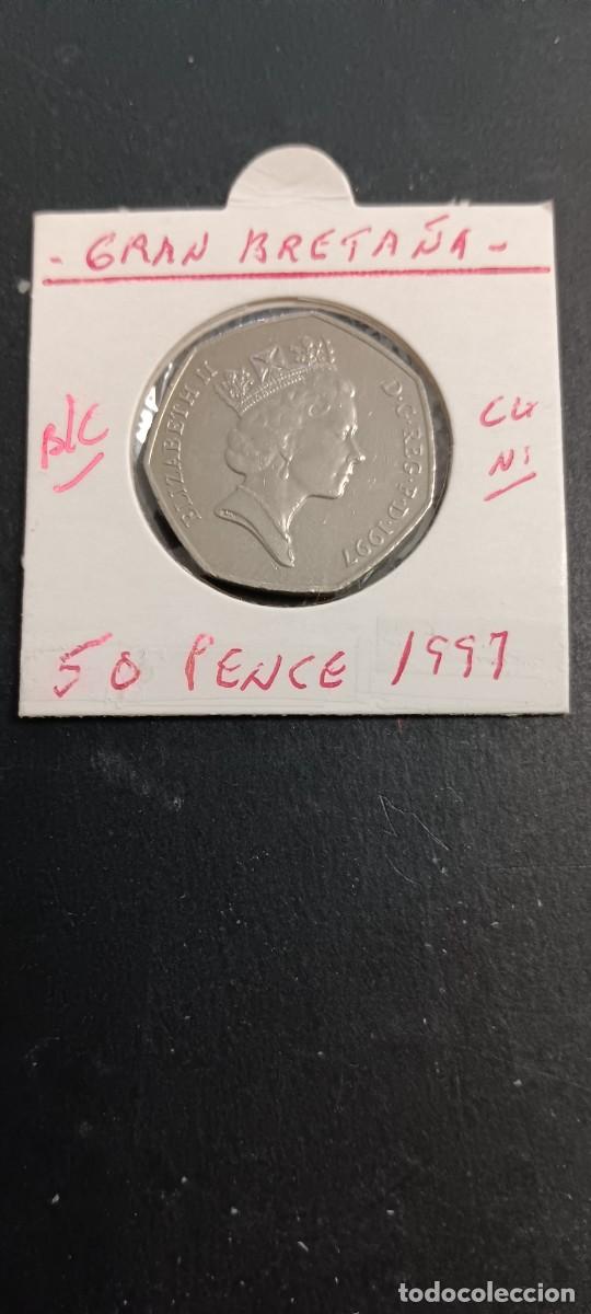 Monedas antiguas de Europa: GRAN BRETA&Ntilde;A 50 PENCE 1997 BC KM=940.1 (CUPRONIQUEL)