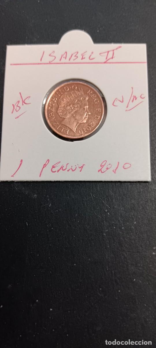 Monedas antiguas de Europa: GRAN BRETA&Ntilde;A 1 PENNY 2010 BC KM=1107 (COBRE-ACERO)