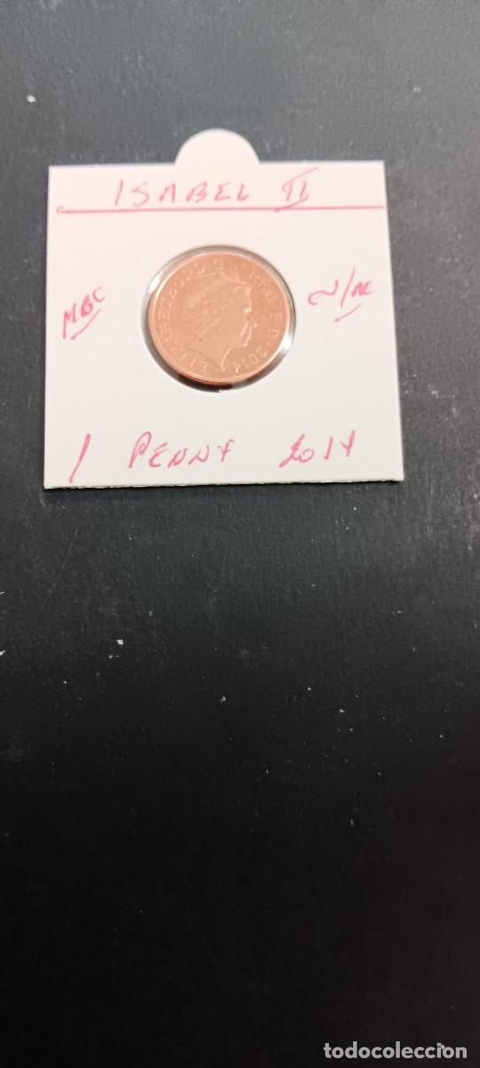 Monedas antiguas de Europa: GRAN BRETA&Ntilde;A 1 PENNY 2014 MBC KM=1107 (COBRE-ACERO)