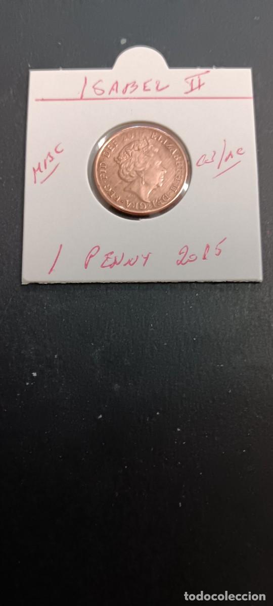 Monedas antiguas de Europa: GRAN BRETA&Ntilde;A 1 PENNY 2015 MBC KM=1107 (COBRE-ACERO)