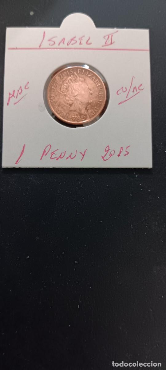 Monedas antiguas de Europa: GRAN BRETA&Ntilde;A 1 PENNY 2015 MBC KM=1107 (COBRE-ACERO)