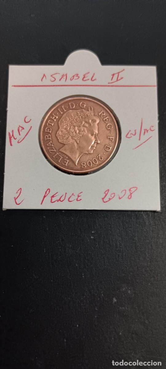 Monedas antiguas de Europa: GRAN BRETA&Ntilde;A 2 PENCE 2008 MBC KM=1108 (COBRE-ACERO)