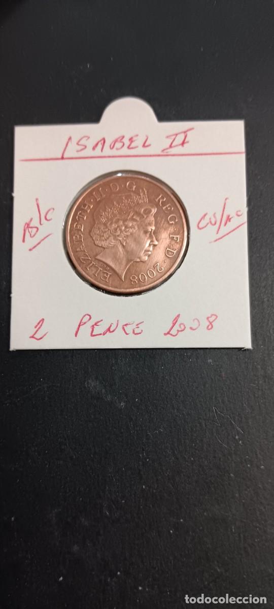 Monedas antiguas de Europa: GRAN BRETA&Ntilde;A 2 PENCE 2008 BC KM=1108 (COBRE-ACERO)