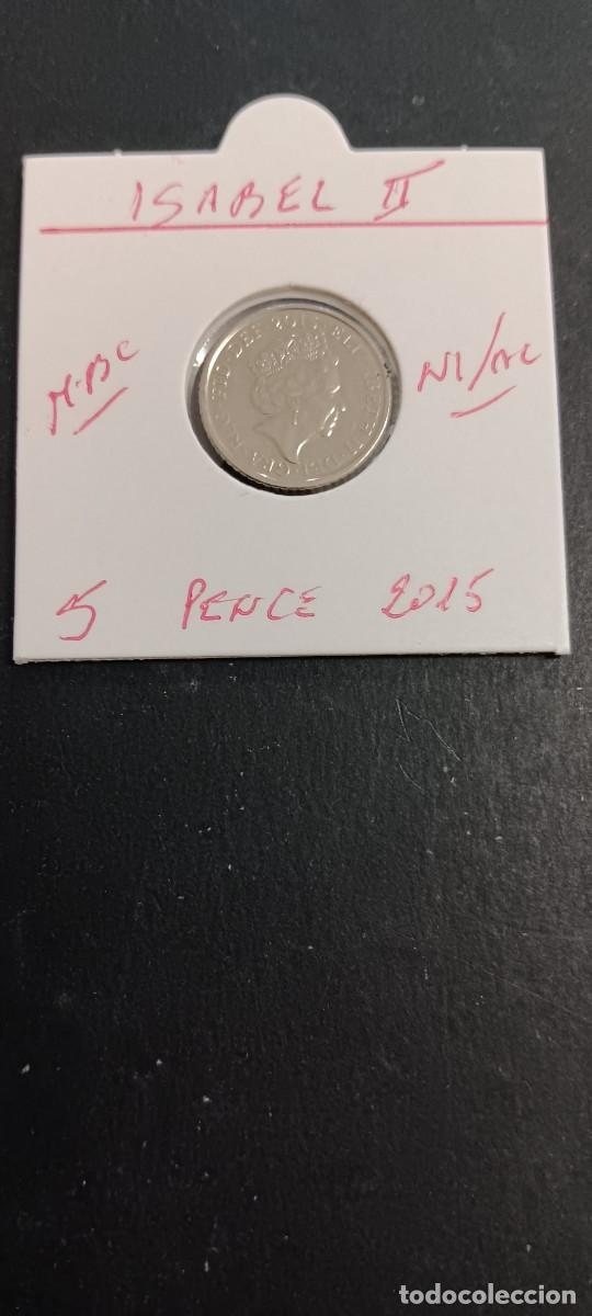 Monedas antiguas de Europa: GRAN BRETA&Ntilde;A 5 PENCE 2015 MBC KM=1109d (NIQUEL-ACERO)