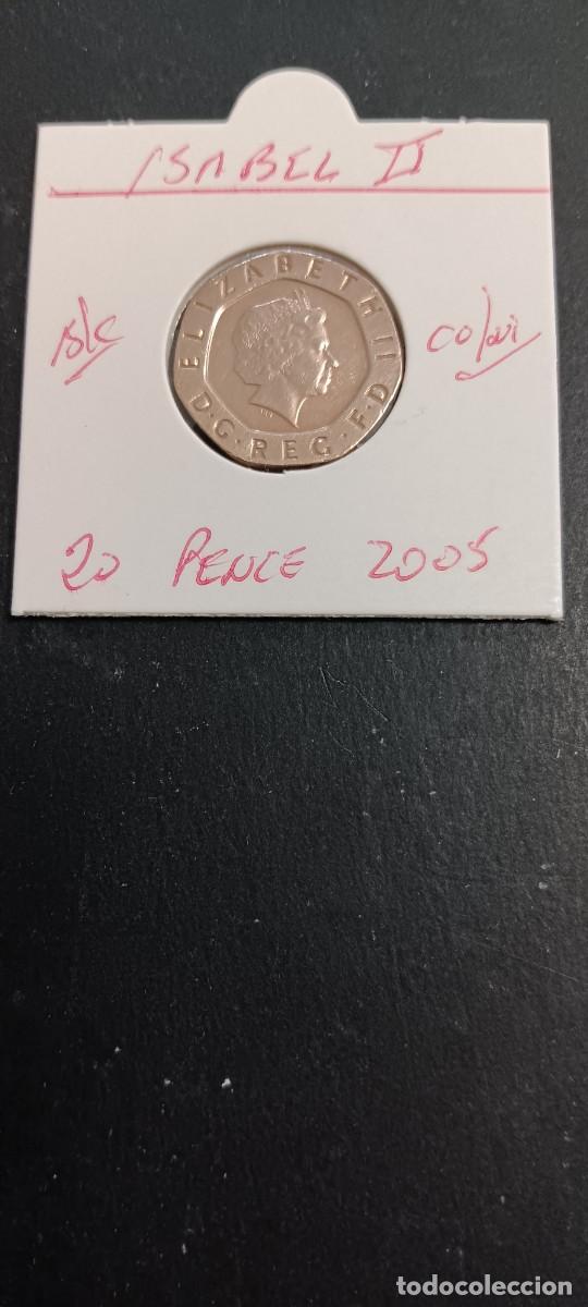 Monedas antiguas de Europa: GRAN BRETA&Ntilde;A 20 PENCE 2005 BC KM=990 (CUPRONIQUEL)