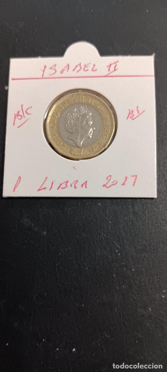 Monedas antiguas de Europa: GRAN BRETA&Ntilde;A 1 LIBRA 2017 BC KM=1378 (BIMETALICA)