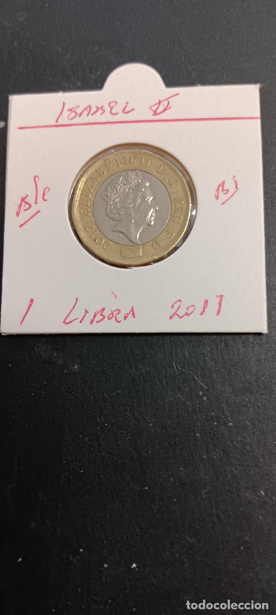 Monedas antiguas de Europa: GRAN BRETA&Ntilde;A 1 LIBRA 2017 BC KM=1378 (BIMETALICA)
