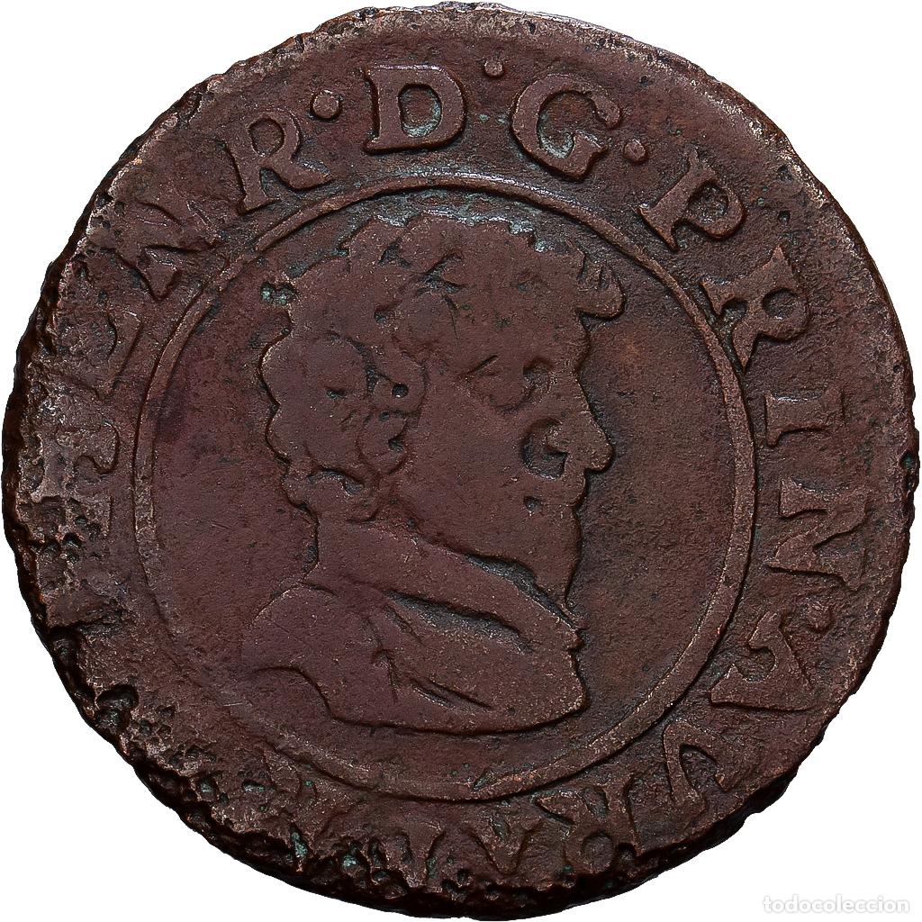 Monedas antiguas de Europa: [#1551763] Principality of Orange, Fr&eacute;d&eacute;ric-Henri de Nassau, Double Tournois, 1640