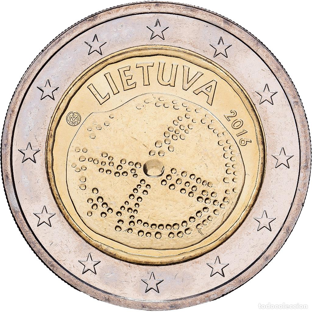 Monedas antiguas de Europa: [#1513742] Lituania, 2 Euro, La culture balte., 2016, MONNAIE DE LITUANIE, Bimet&aacute;lico