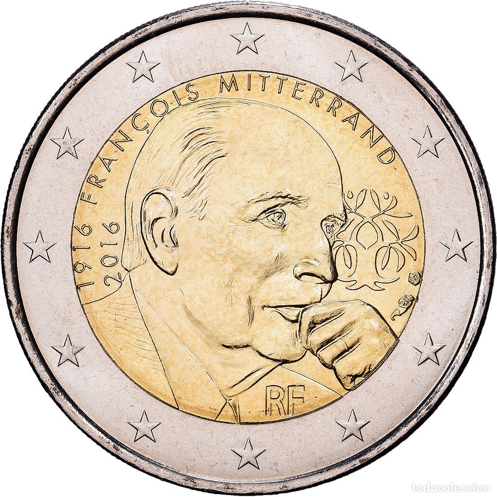 Monedas antiguas de Europa: [#1513757] Francia, 2 Euro, Fran&ccedil;ois Mitterand, 2016, Monnaie de Paris, Bimet&aacute;lico, EBC