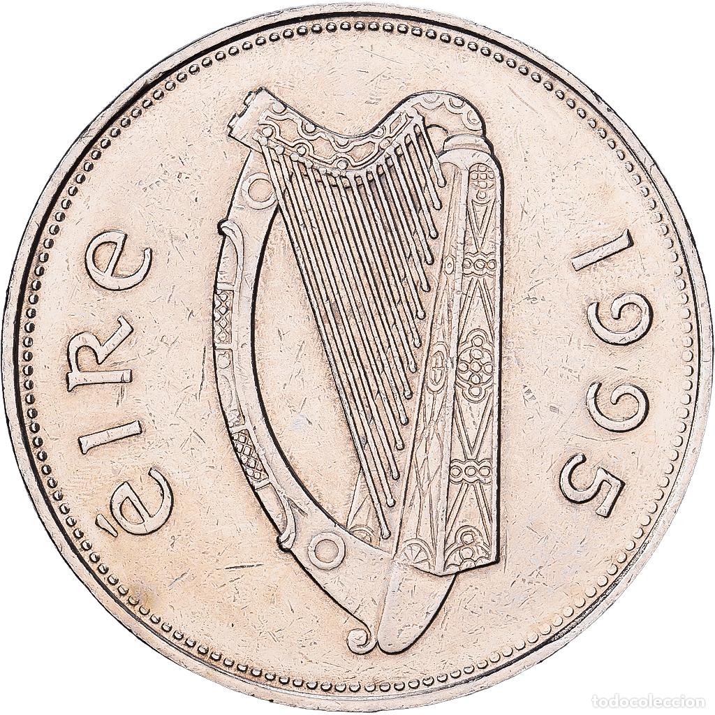 Monedas antiguas de Europa: [#1551777] REP&Uacute;BLICA DE IRLANDA, Punt, Pound, 1995, Cobre - n&iacute;quel, SC, KM:27