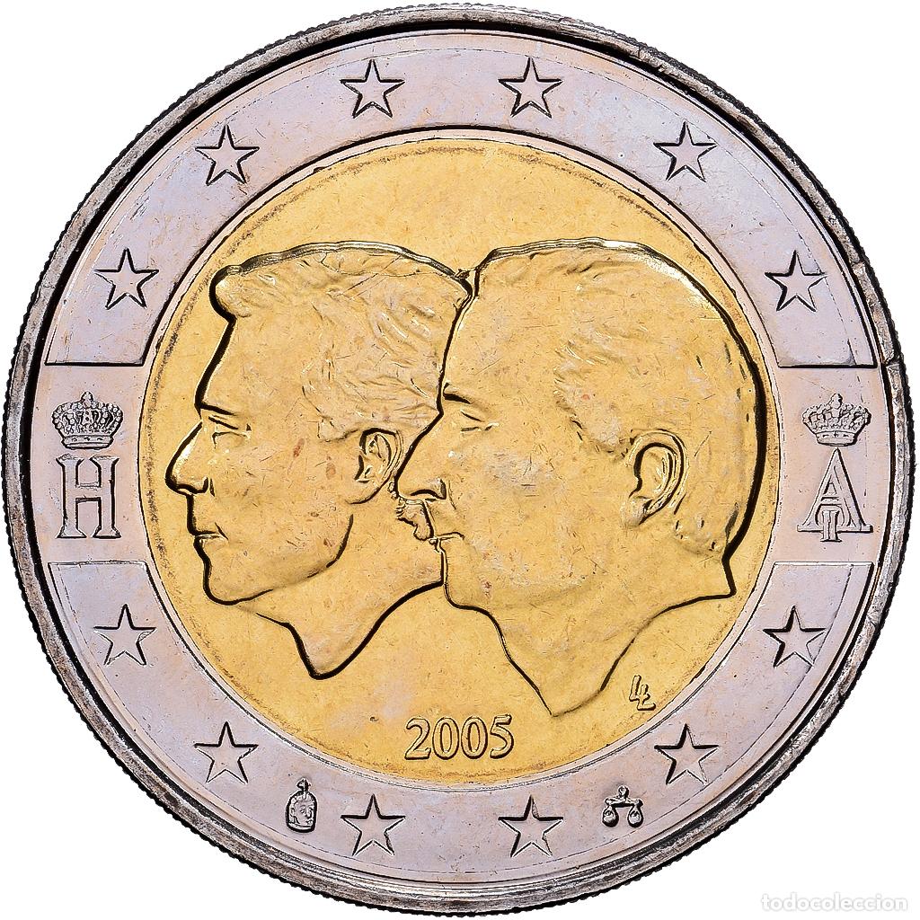 Monedas antiguas de Europa: [#1513758] B&eacute;lgica, 2 Euro, Renouvellement de l&rsquo;union &eacute;conomique entre la Belgique et