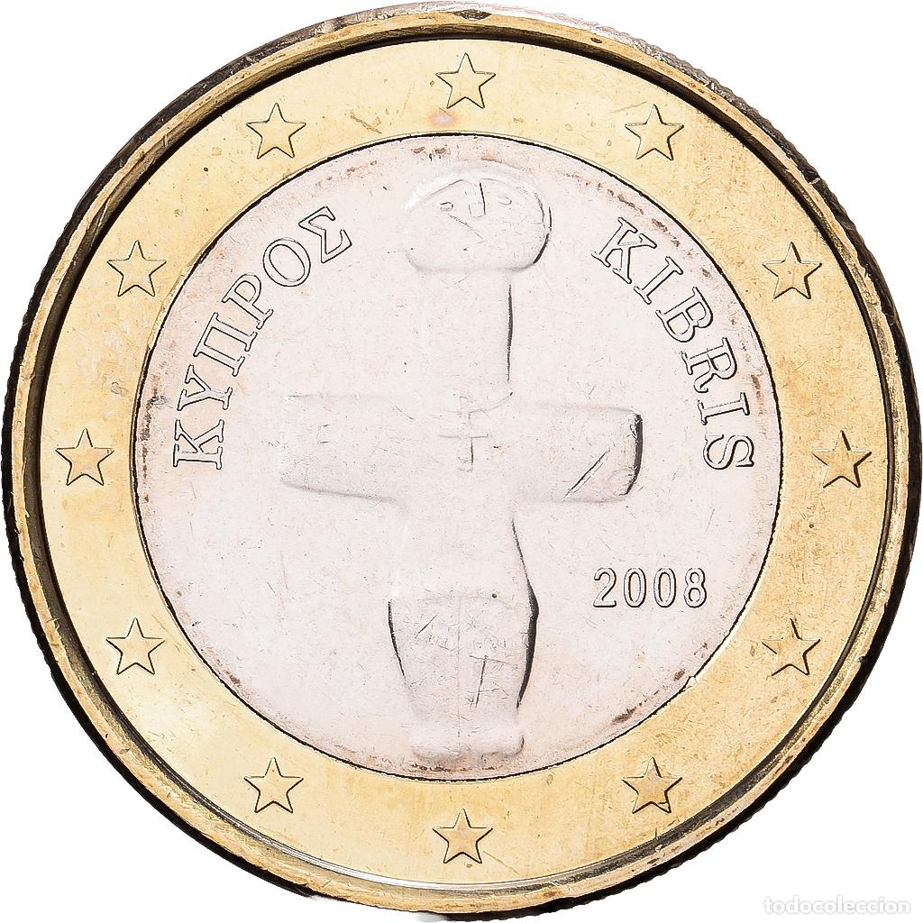 Monedas antiguas de Europa: [#1551799] Chipre, Euro, 2008, Bimet&aacute;lico, EBC+, KM:84