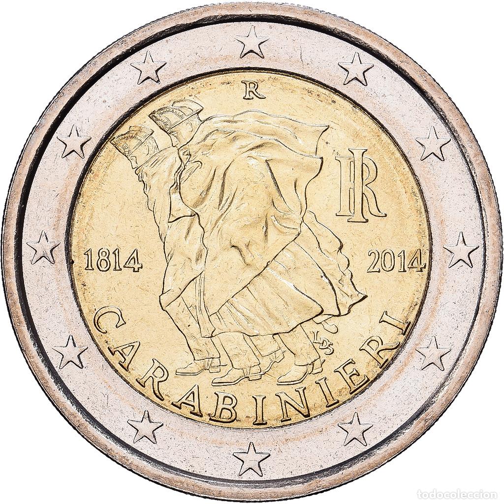 Monedas antiguas de Europa: [#1513766] Italia, 2 Euro, 200e anniversaire de la cr&eacute;ation de l&rsquo;Arm&eacute;e des Carabiniers