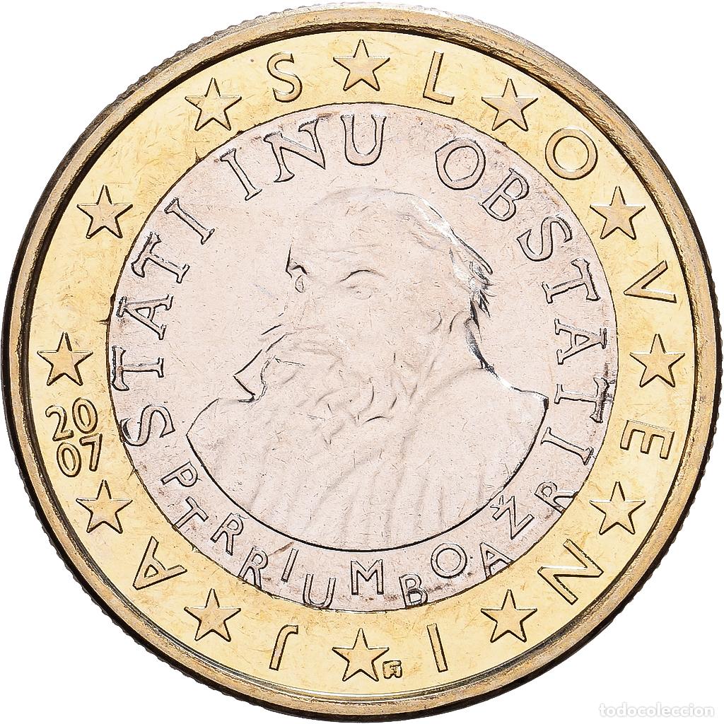 Monedas antiguas de Europa: [#1551801] Eslovenia, Euro, 2007, Bimet&aacute;lico, EBC+, KM:74