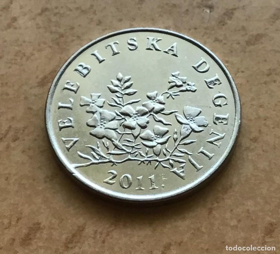 Monedas antiguas de Europa: 50 lipa de Croacia. A&ntilde;o 2011