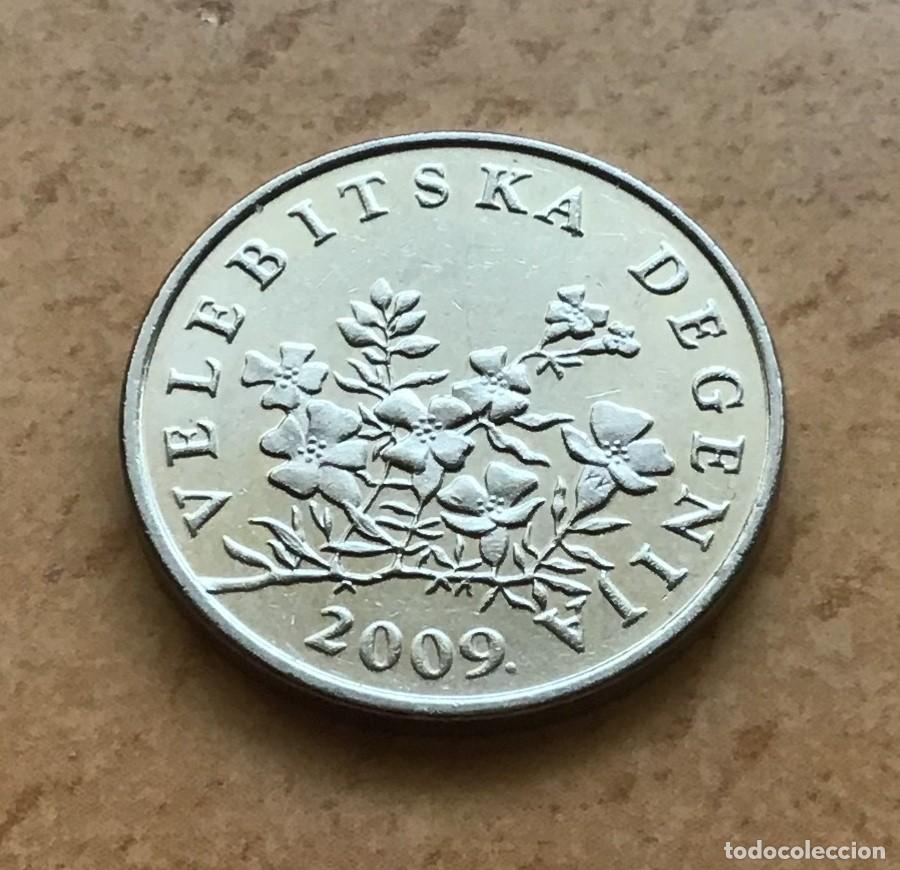 Monedas antiguas de Europa: 50 lipa de Croacia. A&ntilde;o 2009