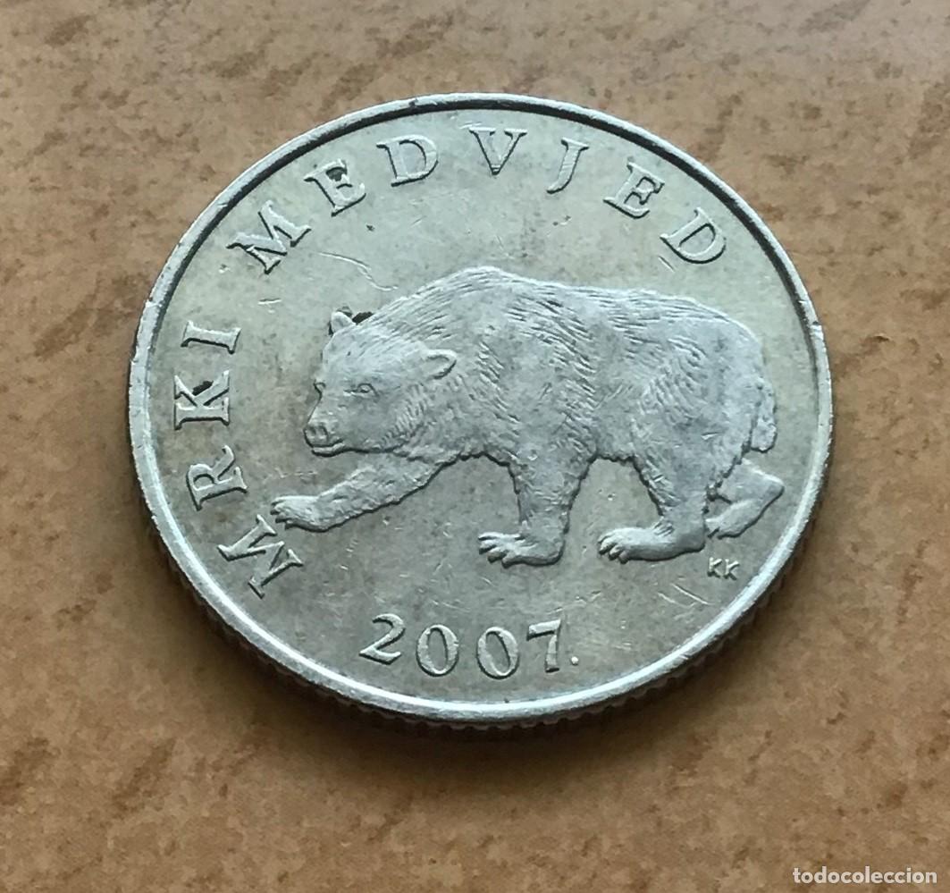 Monedas antiguas de Europa: 5 kuna de Croacia. A&ntilde;o 2007