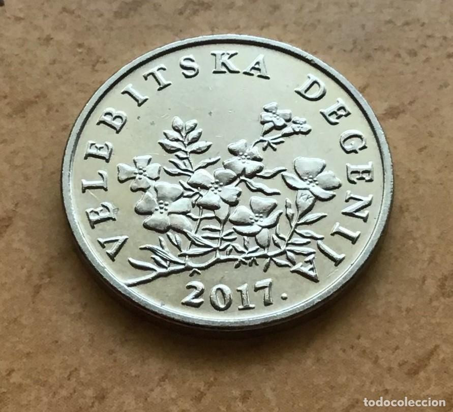 Monedas antiguas de Europa: 50 lipa de Croacia. A&ntilde;o 2017