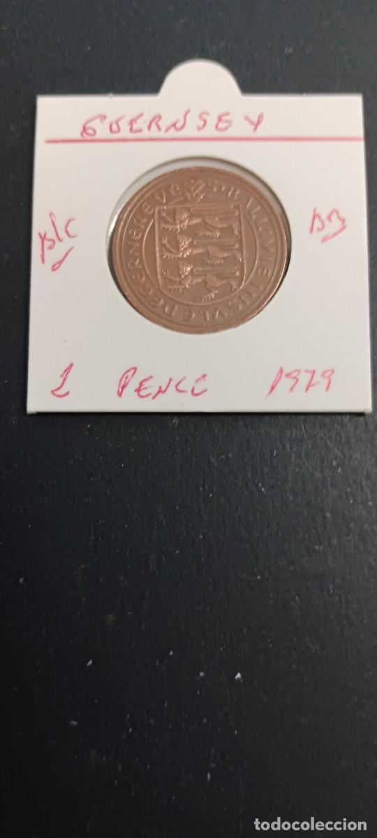 Monedas antiguas de Europa: GUERNSEY 2 PENCE 1979 BC KM=28 (BRONCE)