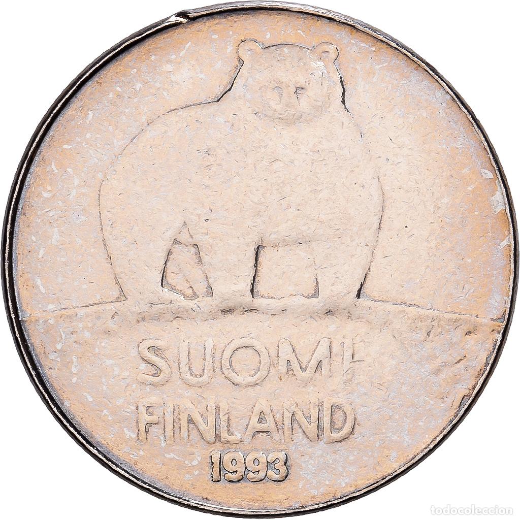 Monedas antiguas de Europa: [#1551813] Finlandia, 50 Penni&auml;, 1993, Cobre - n&iacute;quel, EBC, KM:66