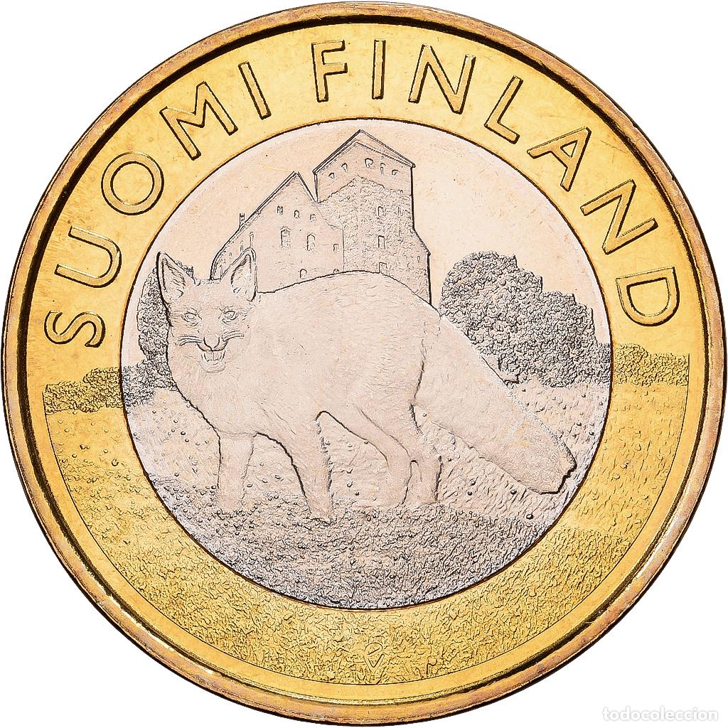Monedas antiguas de Europa: [#1513773] Finlandia, 5 Euro, Finland Proper, 2014, Vantaa, SC, Bimet&aacute;lico, KM:210