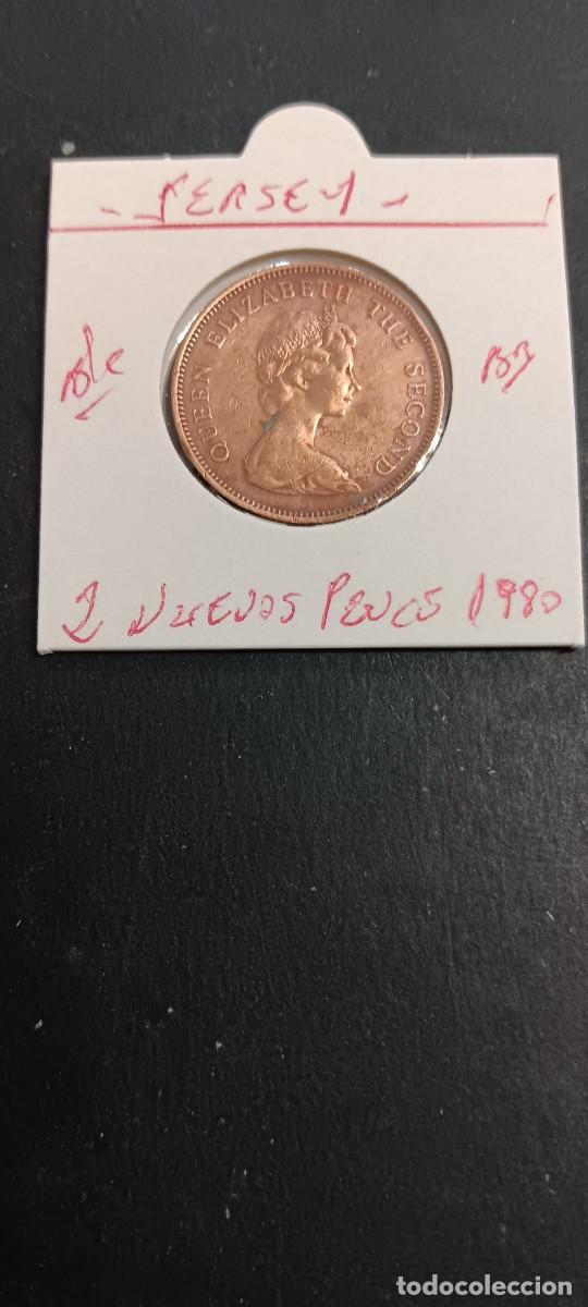 Monedas antiguas de Europa: JERSEY 2 NUEVOS PENCE 1980 BC KM=31 (BRONCE)
