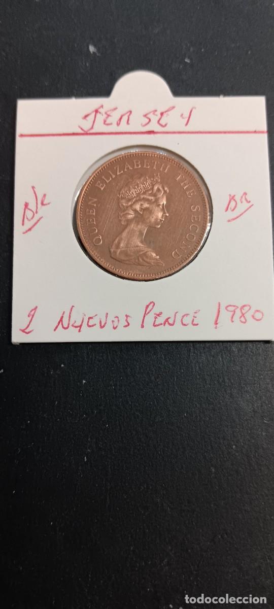 Monedas antiguas de Europa: JERSEY 2 NUEVOS PENCE 1980 BC KM=31 (BRONCE)