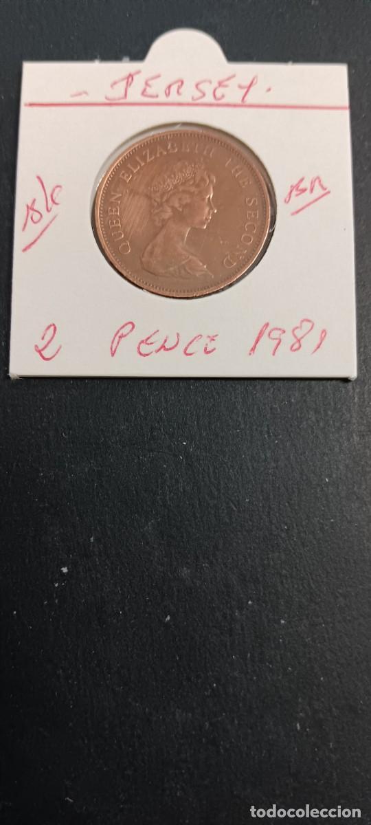 Monedas antiguas de Europa: JERSEY 2 PENCE 1981 BC KM=47 (BRONCE)