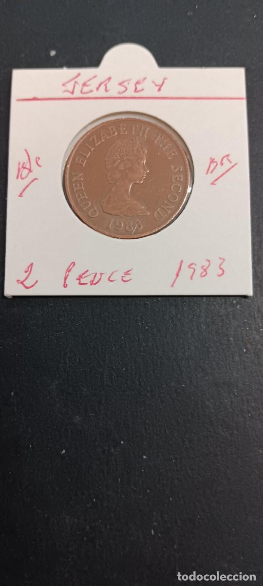 Monedas antiguas de Europa: JERSEY 2 PENCE 1983 BC KM=55 (BRONCE)