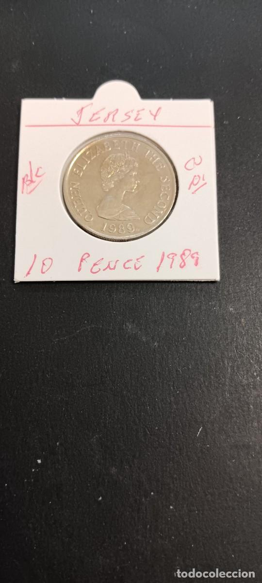 Monedas antiguas de Europa: JERSEY 10 PENCE 1986 BC KM=57.1 (CUPRONIQUEL)