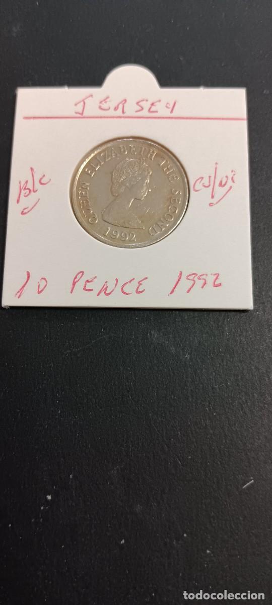Monedas antiguas de Europa: JERSEY 10 PENCE 1989 BC KM=57.1 (CUPRONIQUEL)