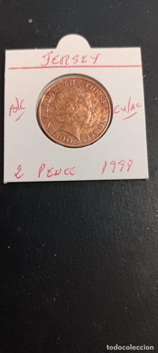 Monedas antiguas de Europa: JERSEY 2 PENCE 1998 BC KM=104 (COBRE-ACERO)