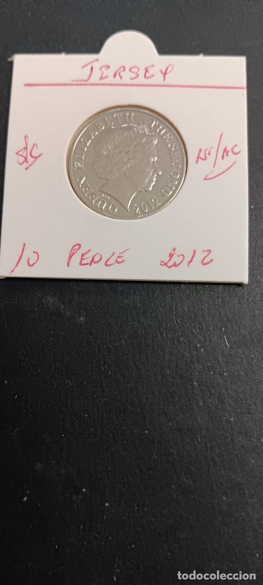 Monedas antiguas de Europa: JERSEY 10 PENCE 2012 MBC KM=106a (NIQUE-ACEROL)MAGNETICA