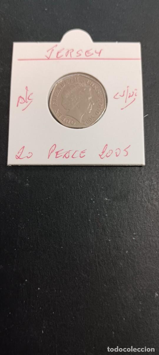 Monedas antiguas de Europa: JERSEY 20 PENCE 2005 BC KM=107 (CUPRONIQUEL)