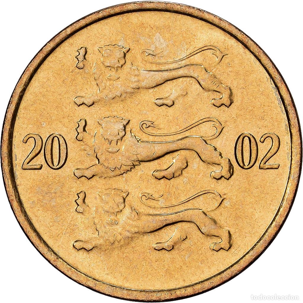 Monedas antiguas de Europa: [#1551823] Estonia, 10 Senti, 2002, no mint, Aluminio - bronce, EBC+, KM:22